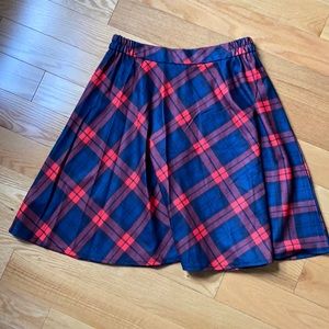 Plaid skirt